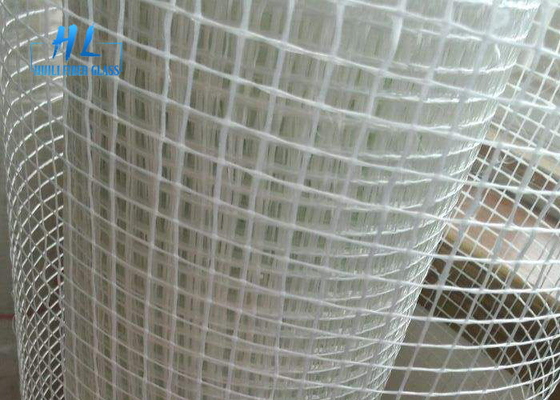 1.2m Lebar Biru C-Glass Fiberglass Mesh untuk Perkuat Beton