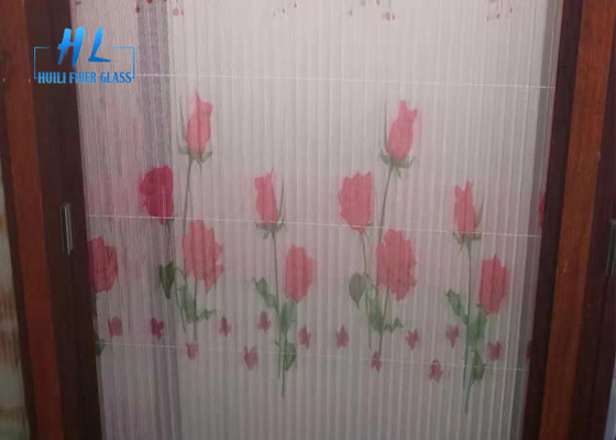 Layar Serangga Warna Abu-abu Plisse Dengan Ventilasi Udara Yang Baik Tahan Karat / Tahan Api