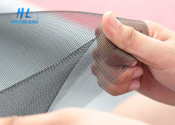 20 * 20 Mesh Abu-abu Transparan Layar Serangga Fiberglass Untuk Residence