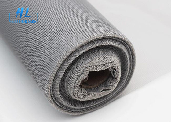 Layar Serangga Polyester Hitam tahan UV untuk jendela dan pintu