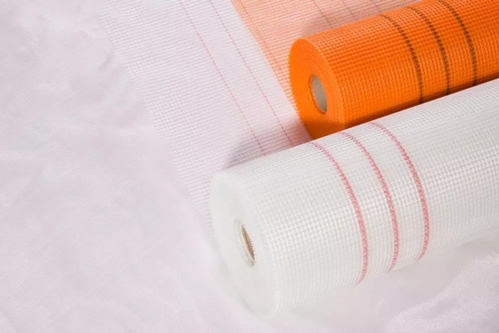 75g 60g 4 * 4 5 * 5 Fiberglass Mesh C - Benang Kaca Untuk Dukungan Marmer