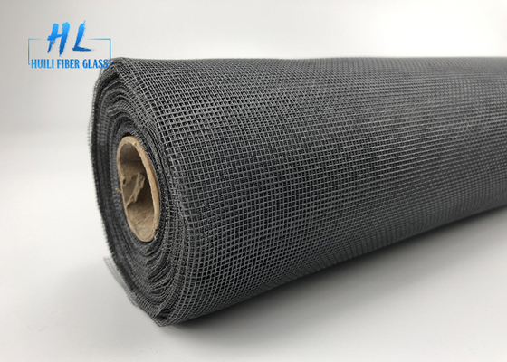 18x16 Fiberglass Fly Screen Waterproof Fire Resistant Mesh Roll untuk Instalasi Hook Mudah