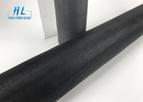 Mesh 18 * 16 Serat kaca Fly Screen Aluminium Rantai Fly Screen Putih Hijau Mudah Instalasi