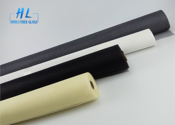 Efektif Anti Serangga Fiberglass Screen dengan 0,25mm Benang Plain Weave Tape Perlindungan Nyamuk