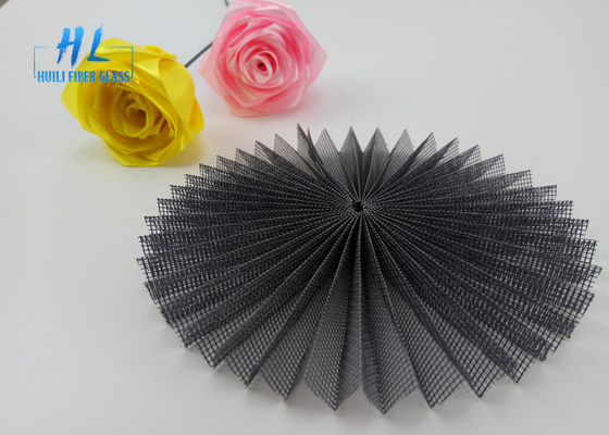 Polyester Plisse Nyamuk Layar Mesh Fiberglass Lipat Layar Serangga