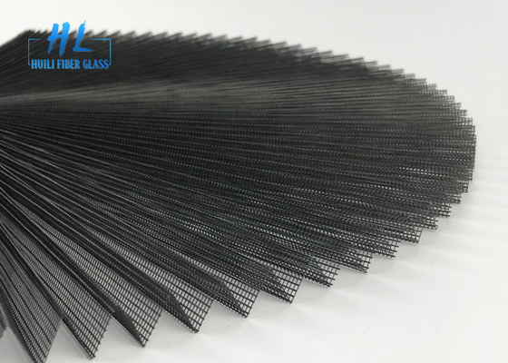 2.2M * 25M Layar Lipit Mesh Lipat Jendela Untuk Jendela Geser Dalam Abu-abu