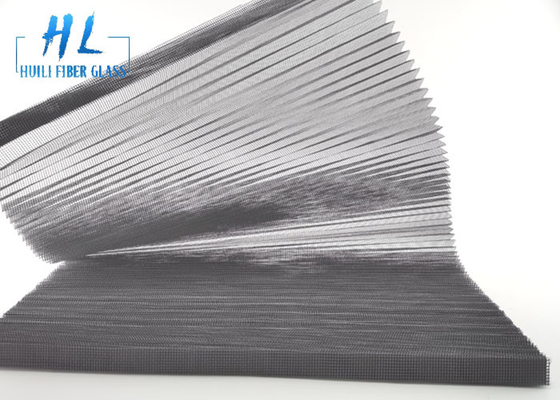 Polyester Waterproof Folding Insect Screen Mesh Instalasi yang dapat disesuaikan Tahan UV