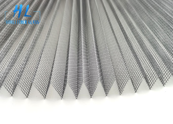 16 X 16 Mesh Plisse Insect Screen untuk jendela dan pintu yang disesuaikan