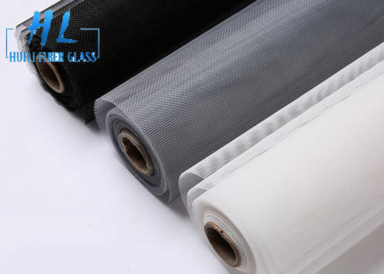 PP + PE 20 * 20 50g Layar Fiberglass Hitam Untuk Tahan Serangga