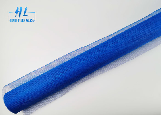 Jaring nyamuk tahan api dari serat kaca dan PVC berlapis dengan lubang persegi